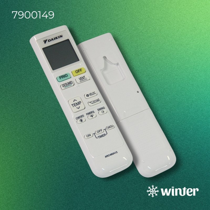 CONTROLE REMOTO DO APARELHO DE AR CONDICIONADO (ARC480A13) DAIKIN 7900149 CONTROLE REMOTO DO APARELHO DE AR CONDICIONADO (ARC480A13) DAIKIN 7900149