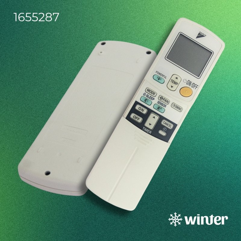 CONTROLE REMOTO SEM FIO DAIKIN 1655287 CONTROLE REMOTO SEM FIO DAIKIN 1655287